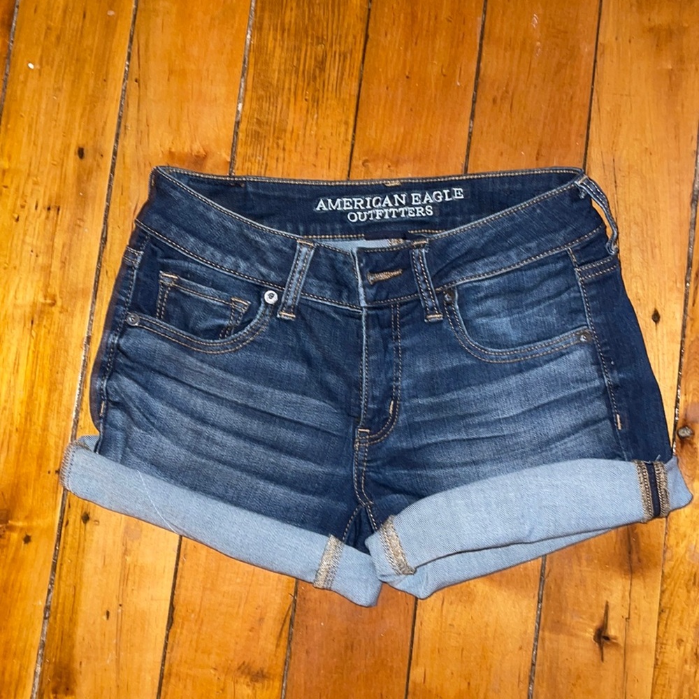 Denim shorts American eagle worn once